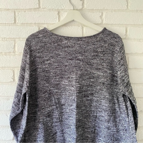 Eileen Fisher Gray Side Slit Pullover Sweater AFE Women’s Size 1X - Picture 7 of 10